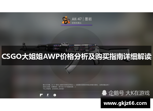 CSGO大姐姐AWP价格分析及购买指南详细解读